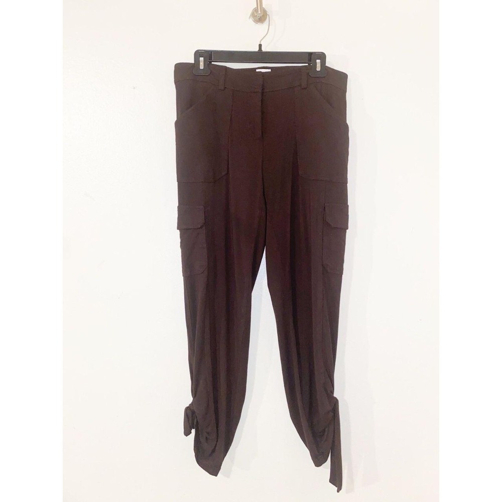 Cache Pants Women Brown Ankle Size 6